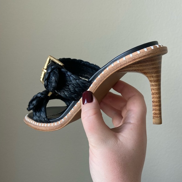 Ulla Johnson Ellery raffia sandal, size 6.5 - Picture 4 of 7